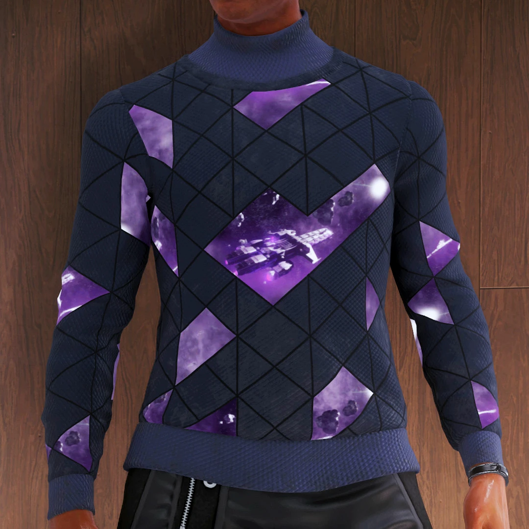 Adrift Shirt Dark Blue