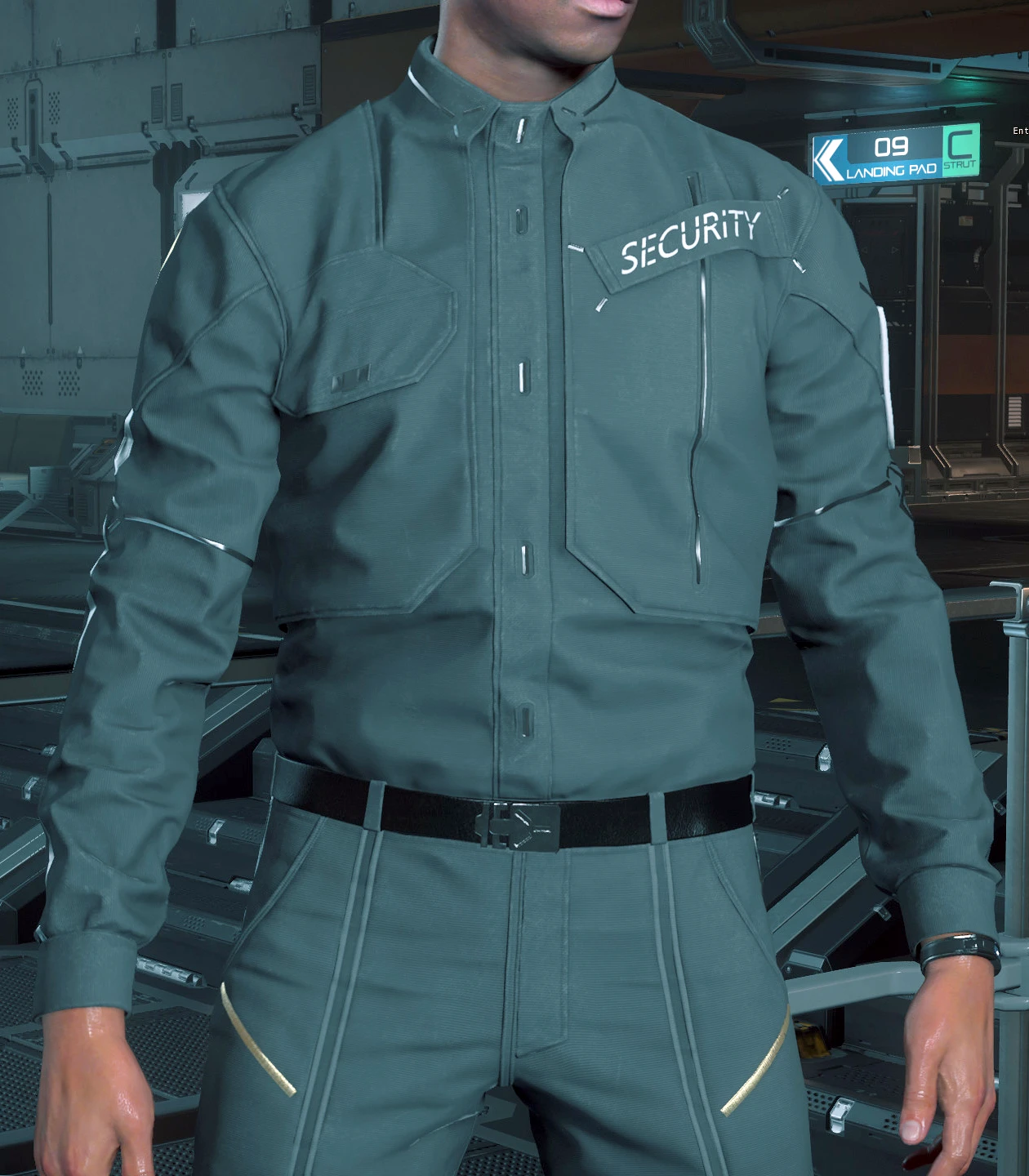 Ajax Security Uniform Jacket