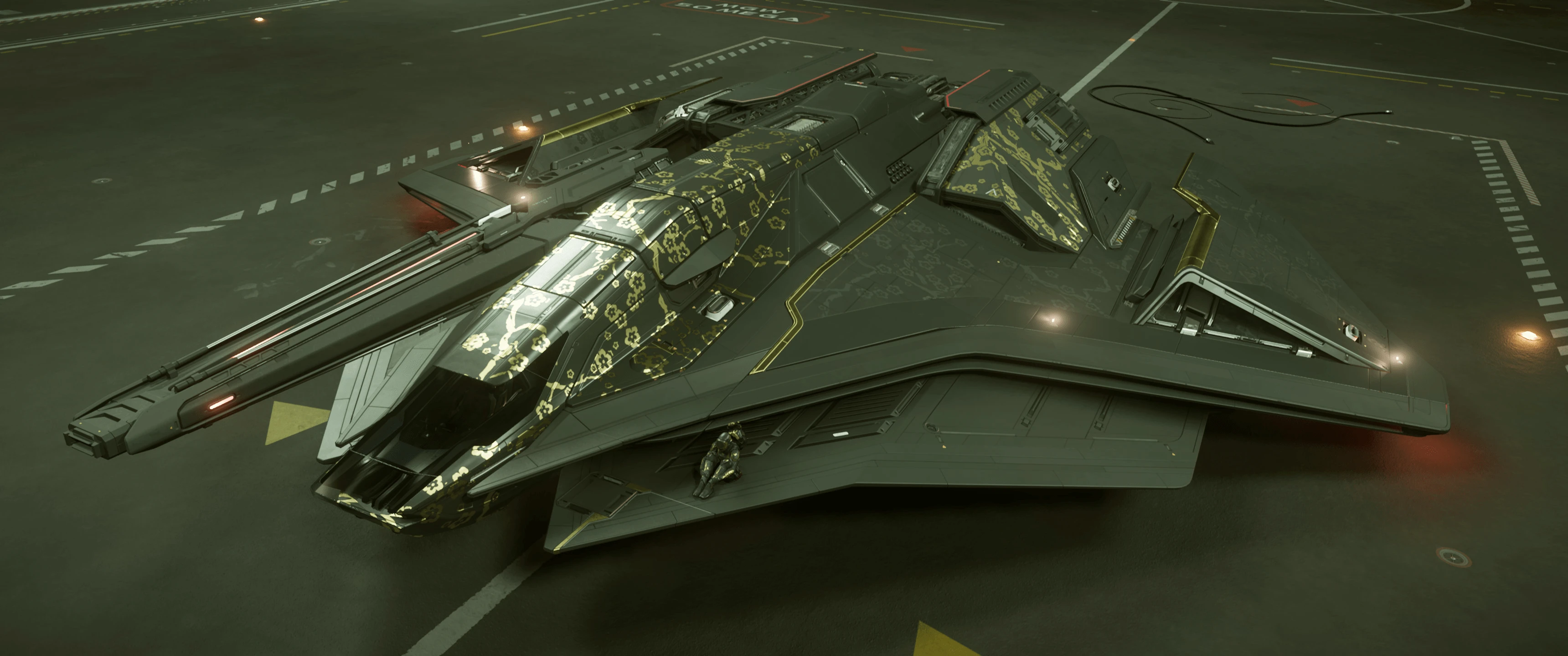 Ares Star Fighter Golden Blossom Livery
