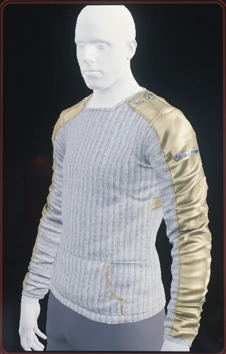 Atavi Shirt White Gold