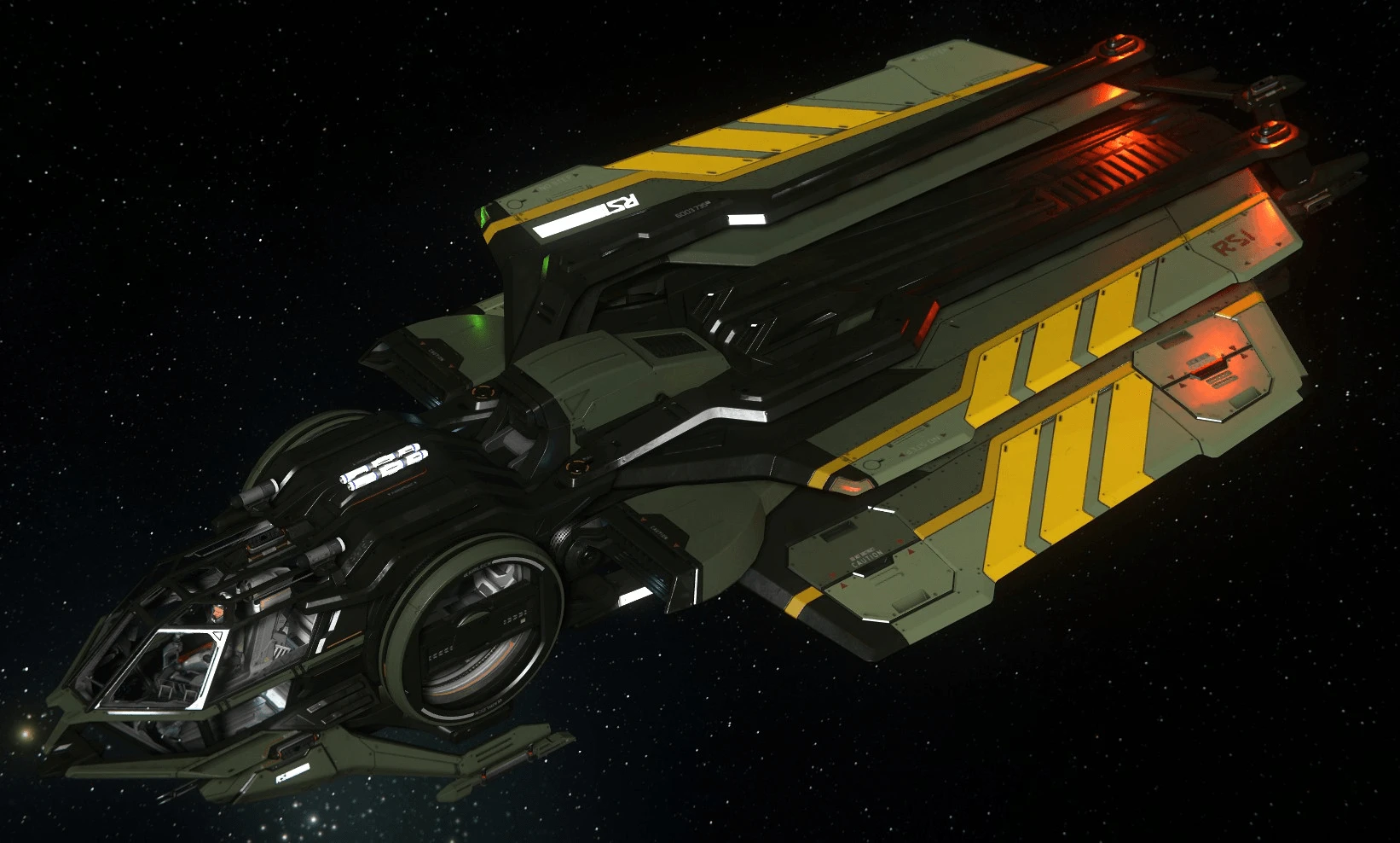 Aurora Mk I Green and Gold Livery