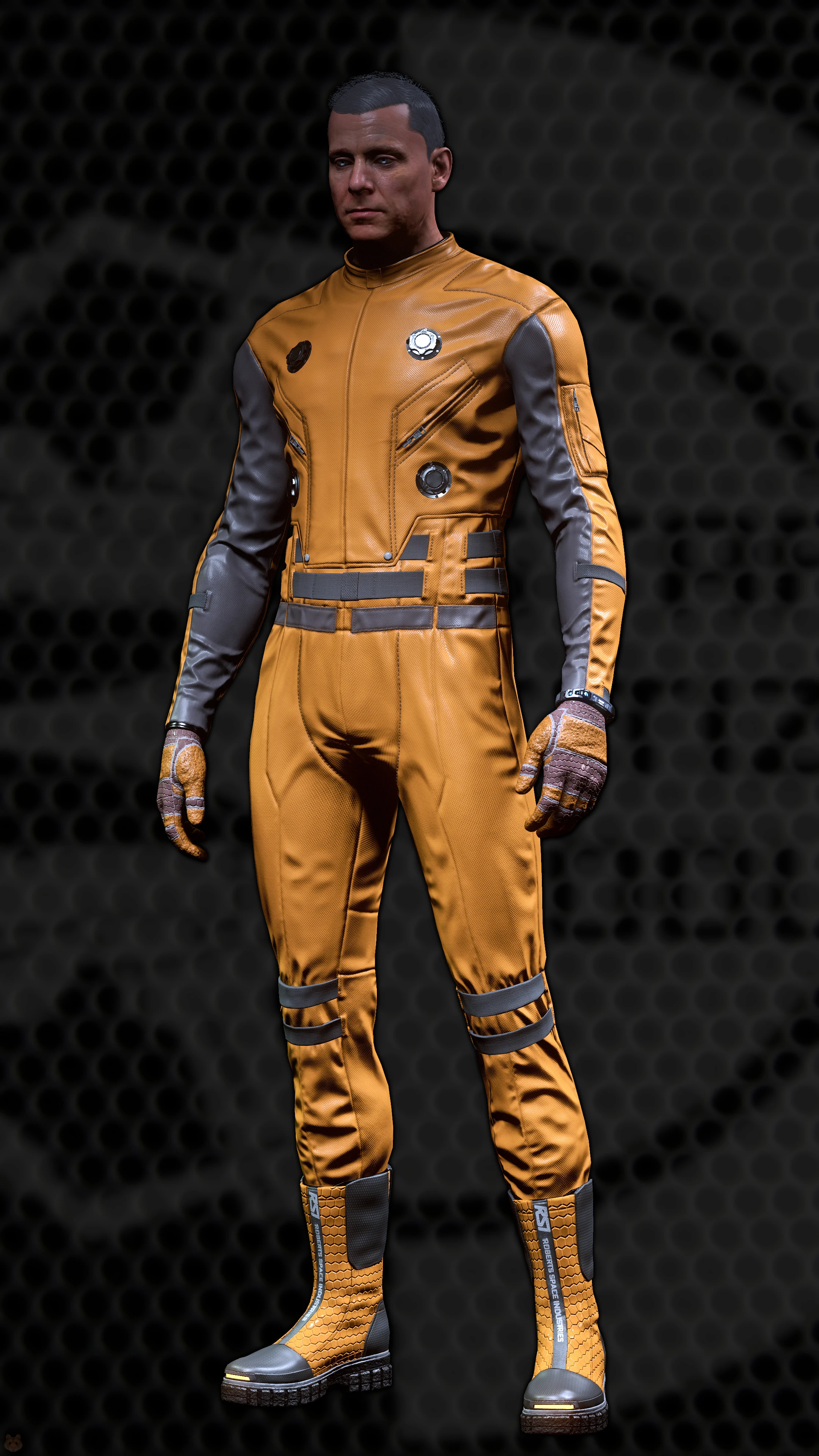 Beacon Undersuit Orange/Black