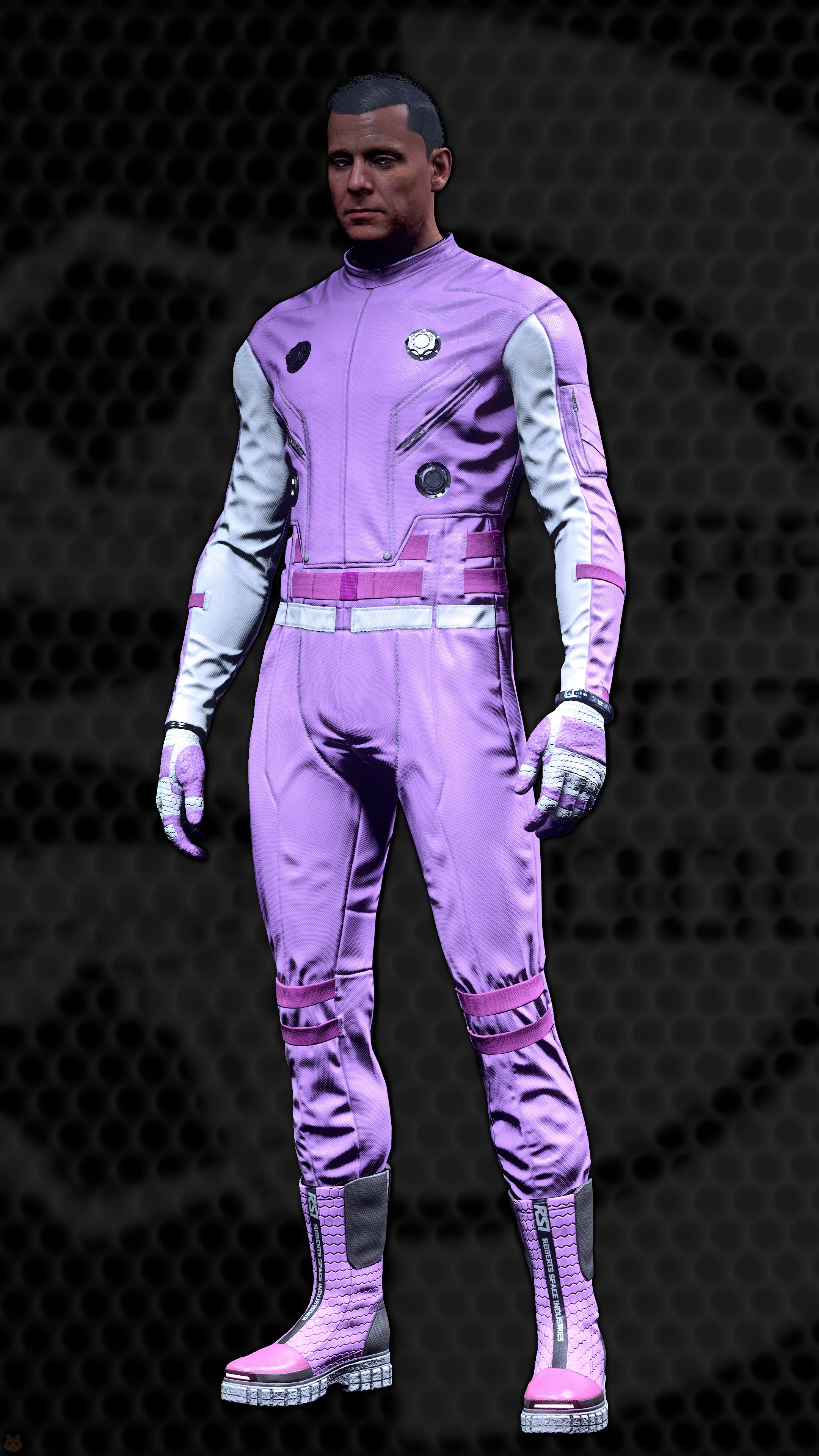 Beacon Undersuit Pink/White