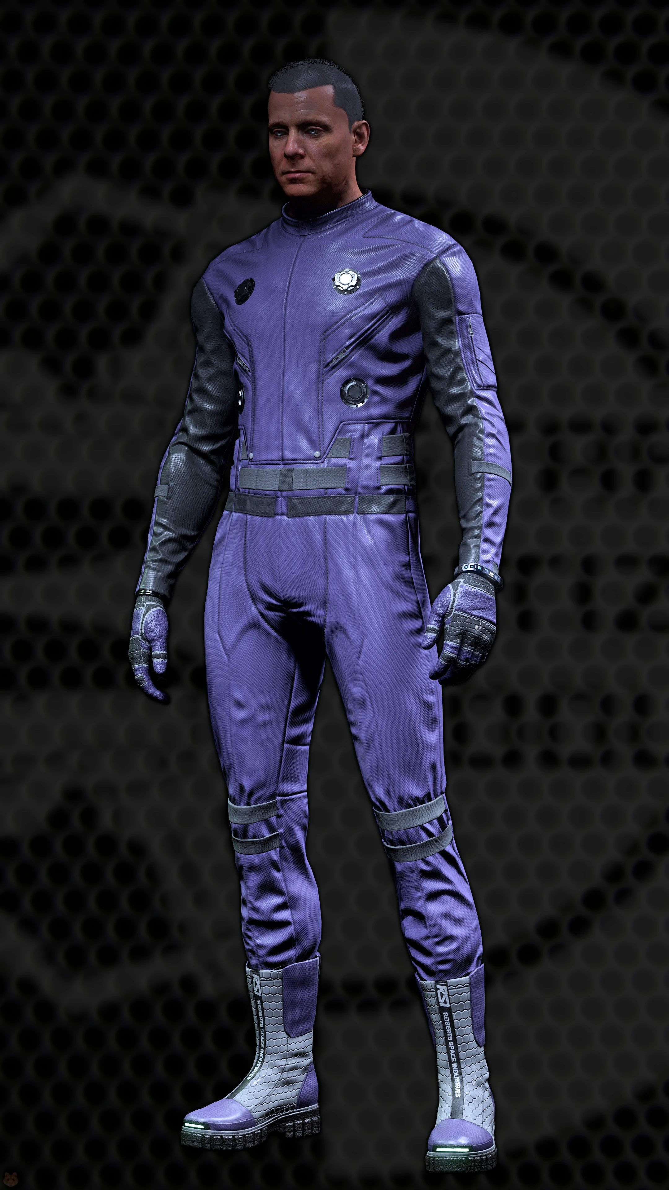 Beacon Undersuit Purple/Black