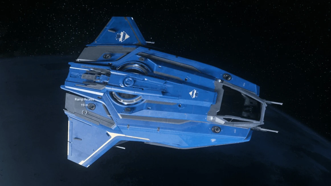 C8 Pisces Invictus Blue and Gold Livery