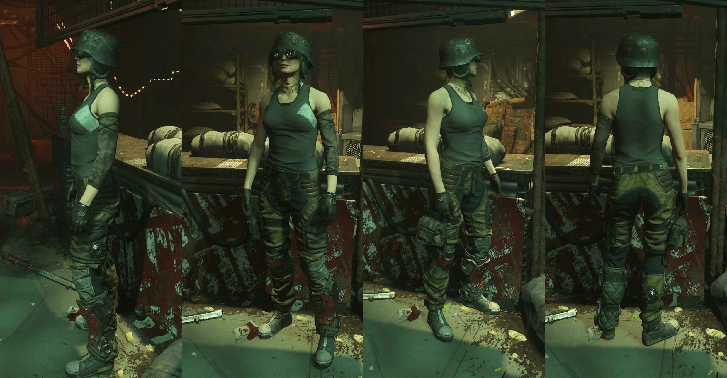 Caret Pants Army Green