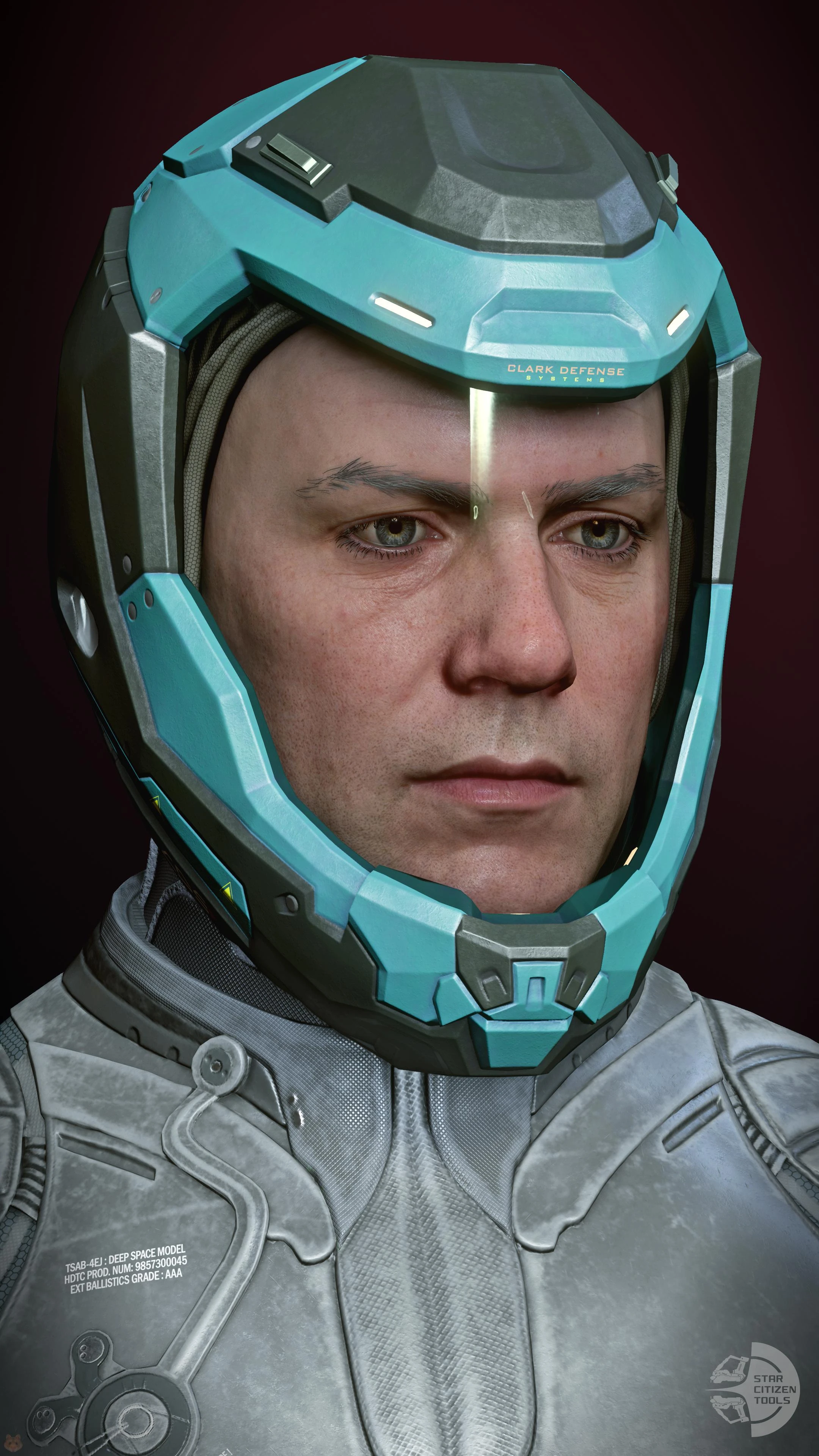 CBH-3 Helmet Aqua