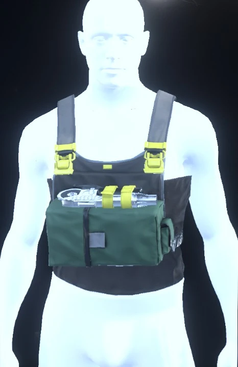 ClipVest Work Harness Green