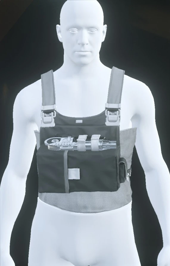 ClipVest Work Harness White