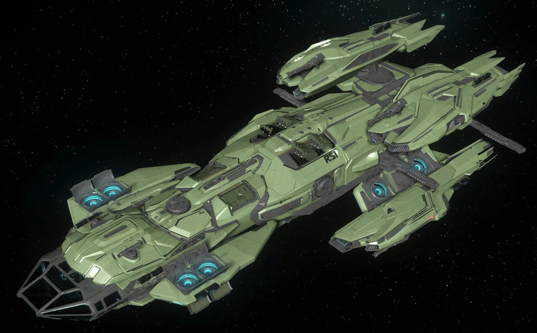 Constellation Dark Green Livery