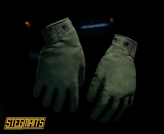 Davin Work Gloves Dark Green