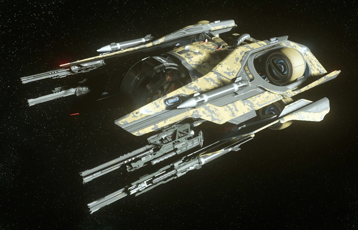 Fury Wasteland Camo Livery