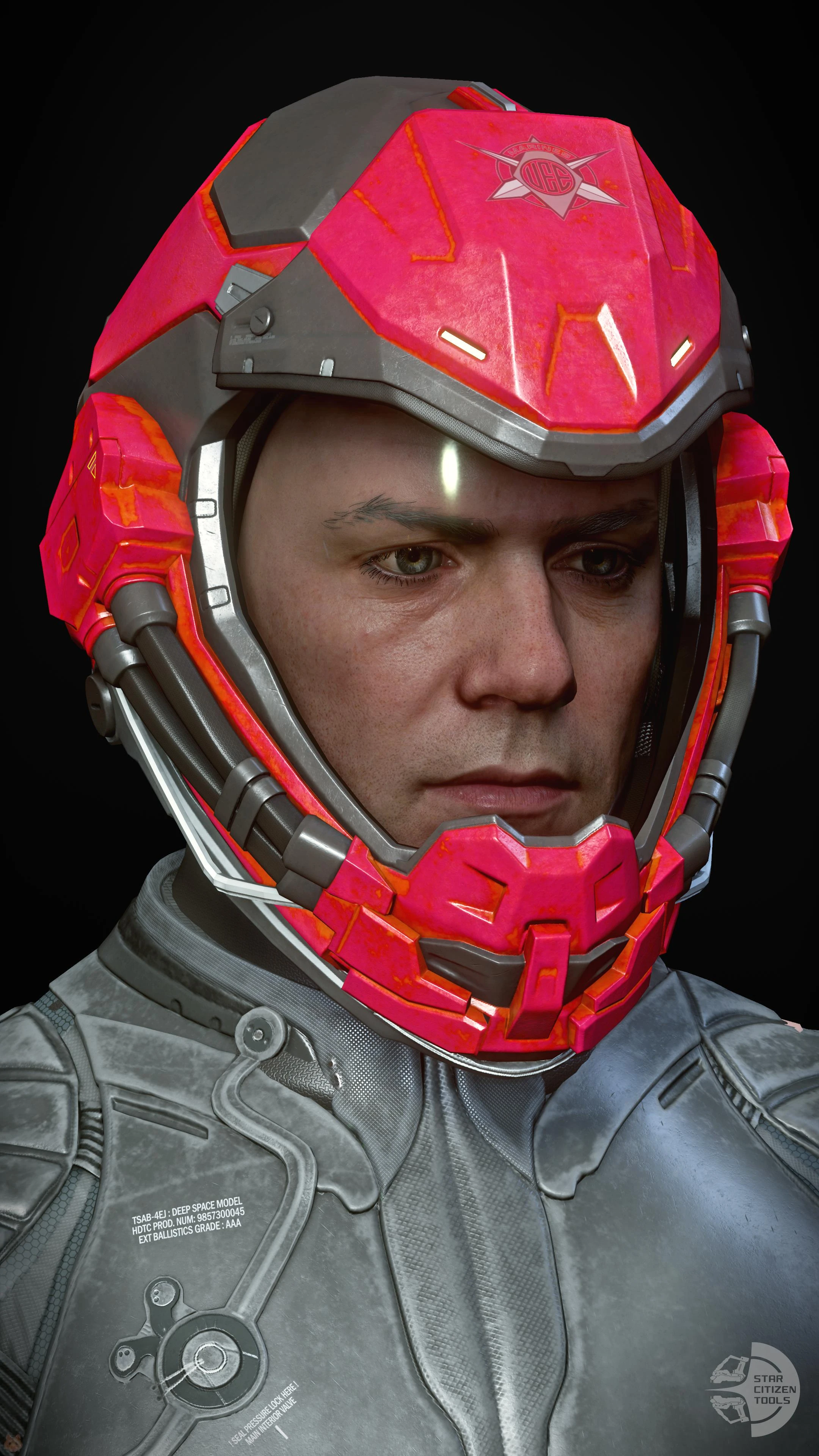 G-2 Helmet Red
