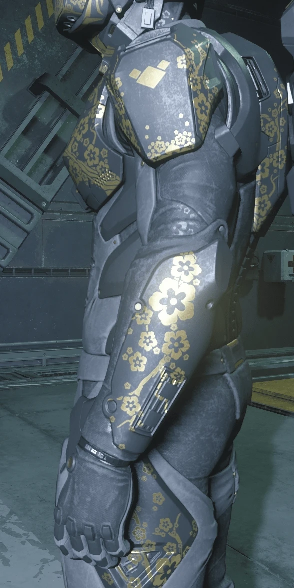 Geist Armor Arms Golden Blossom