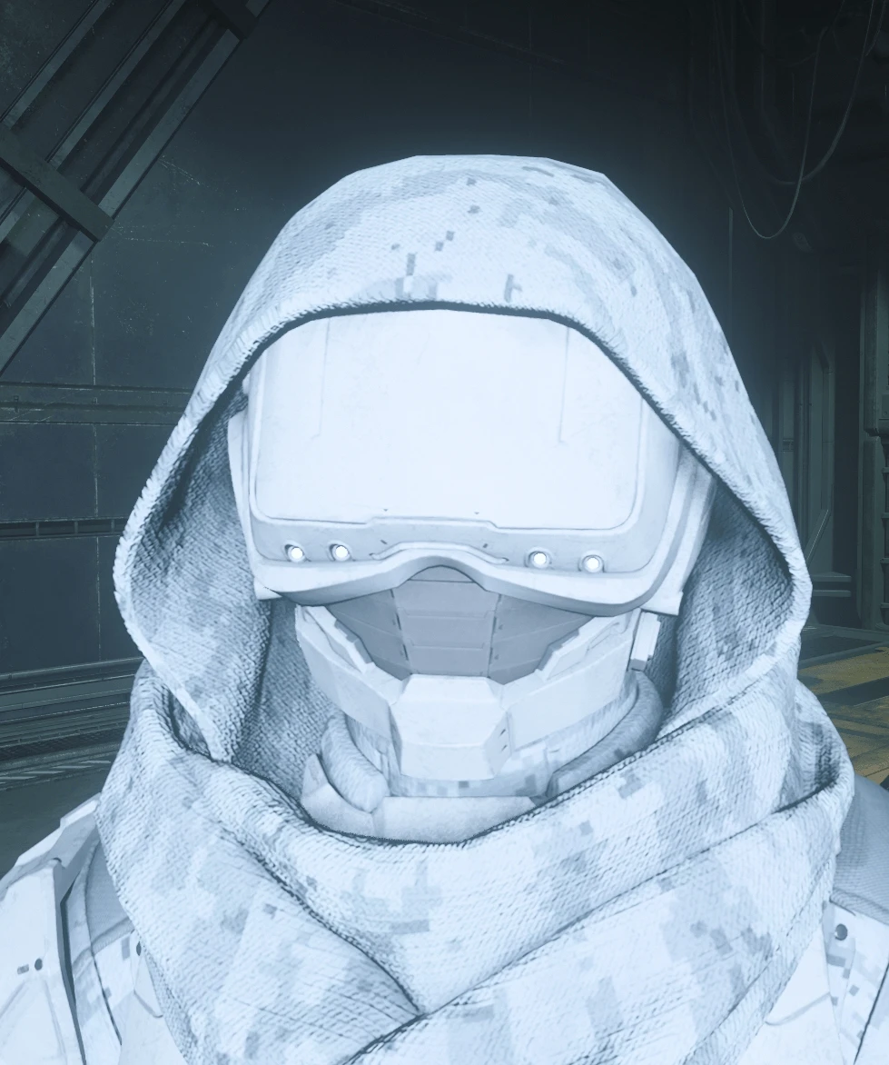 Geist Armor Helmet Snow Camo