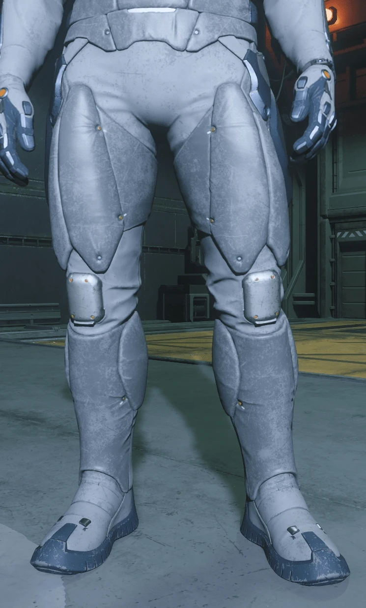 Geist Armor Legs Whiteout