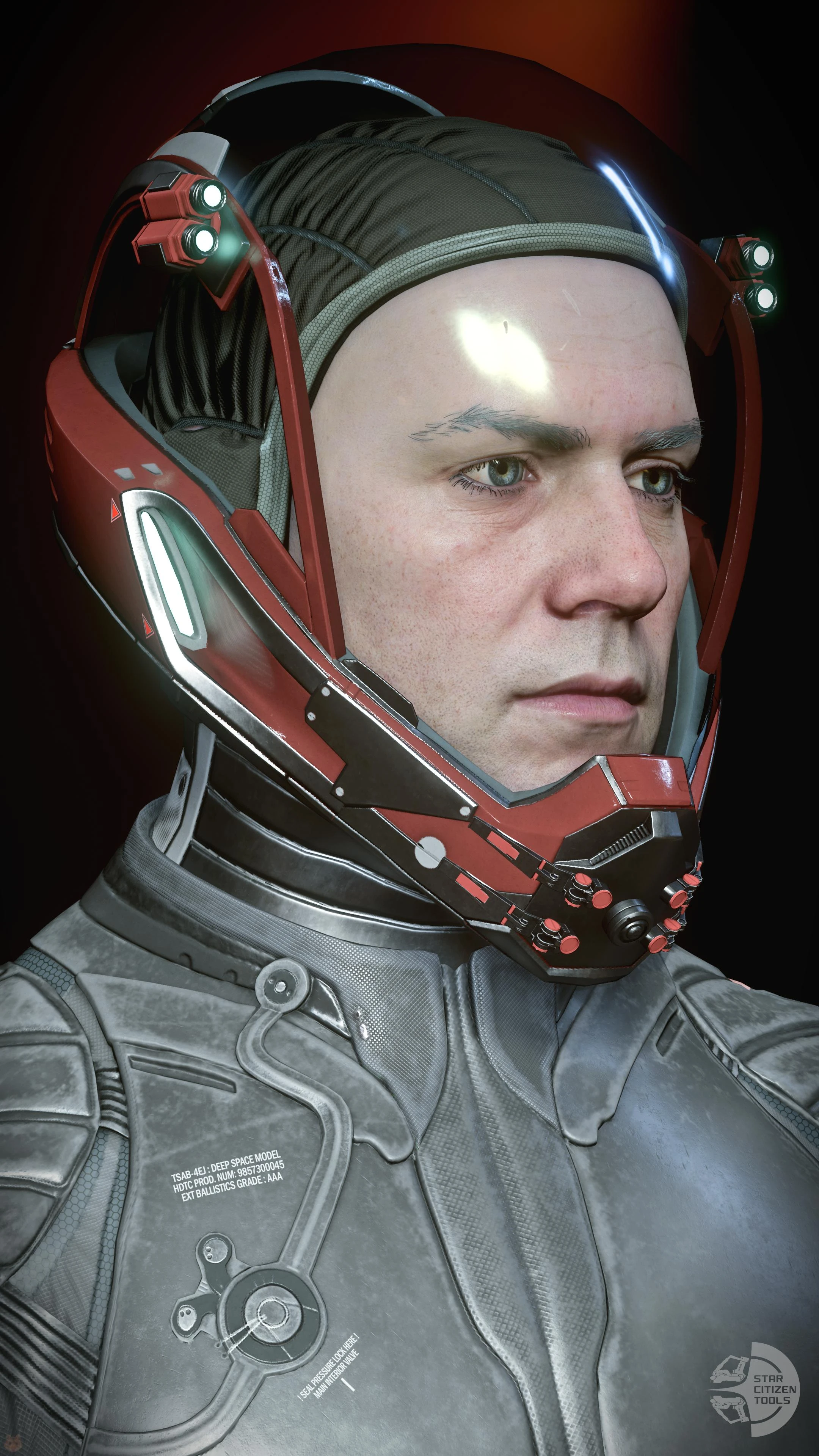 Horizon Helmet Dark Red