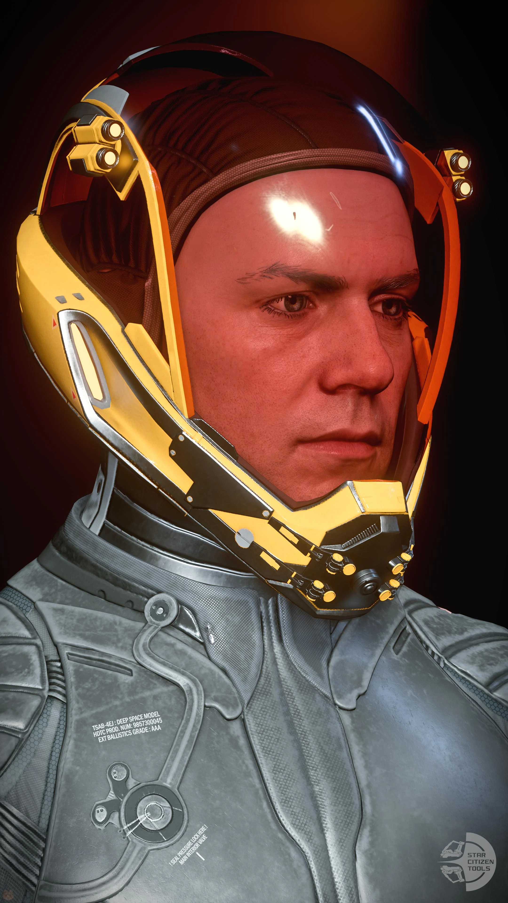 Horizon Helmet Orange