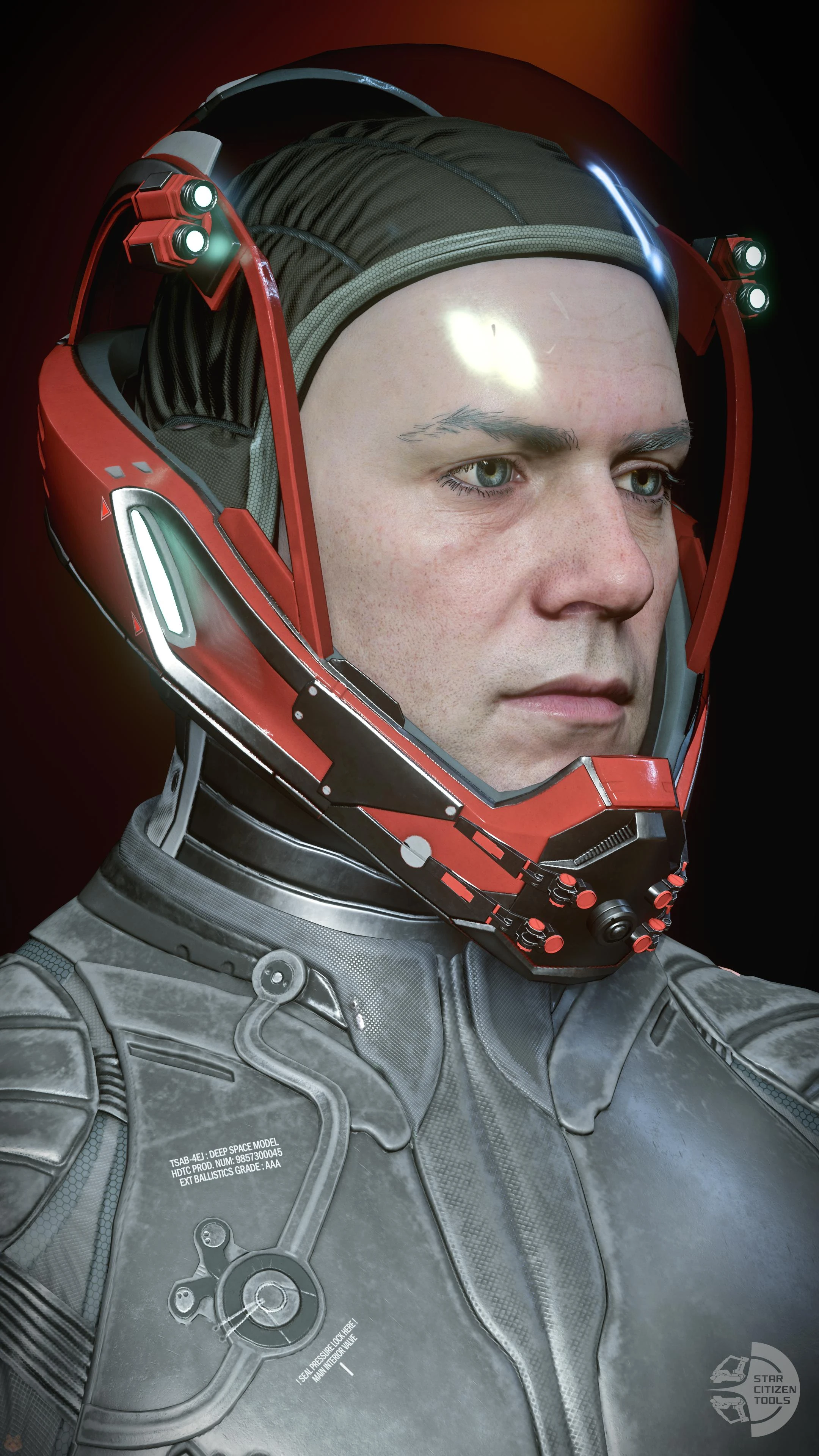 Horizon Helmet Red