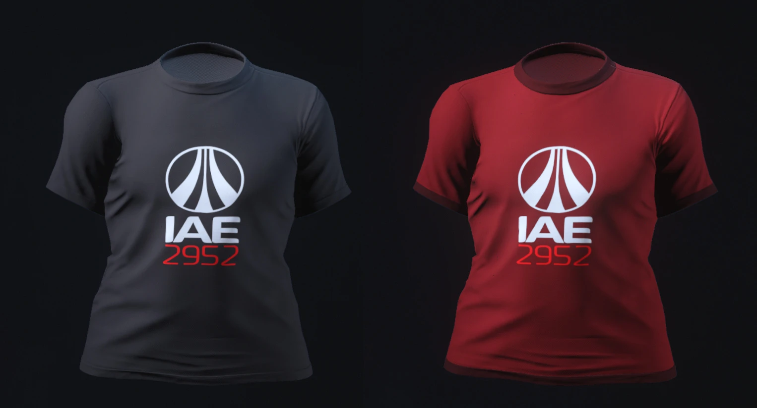 IAE 2952 T-shirt Red