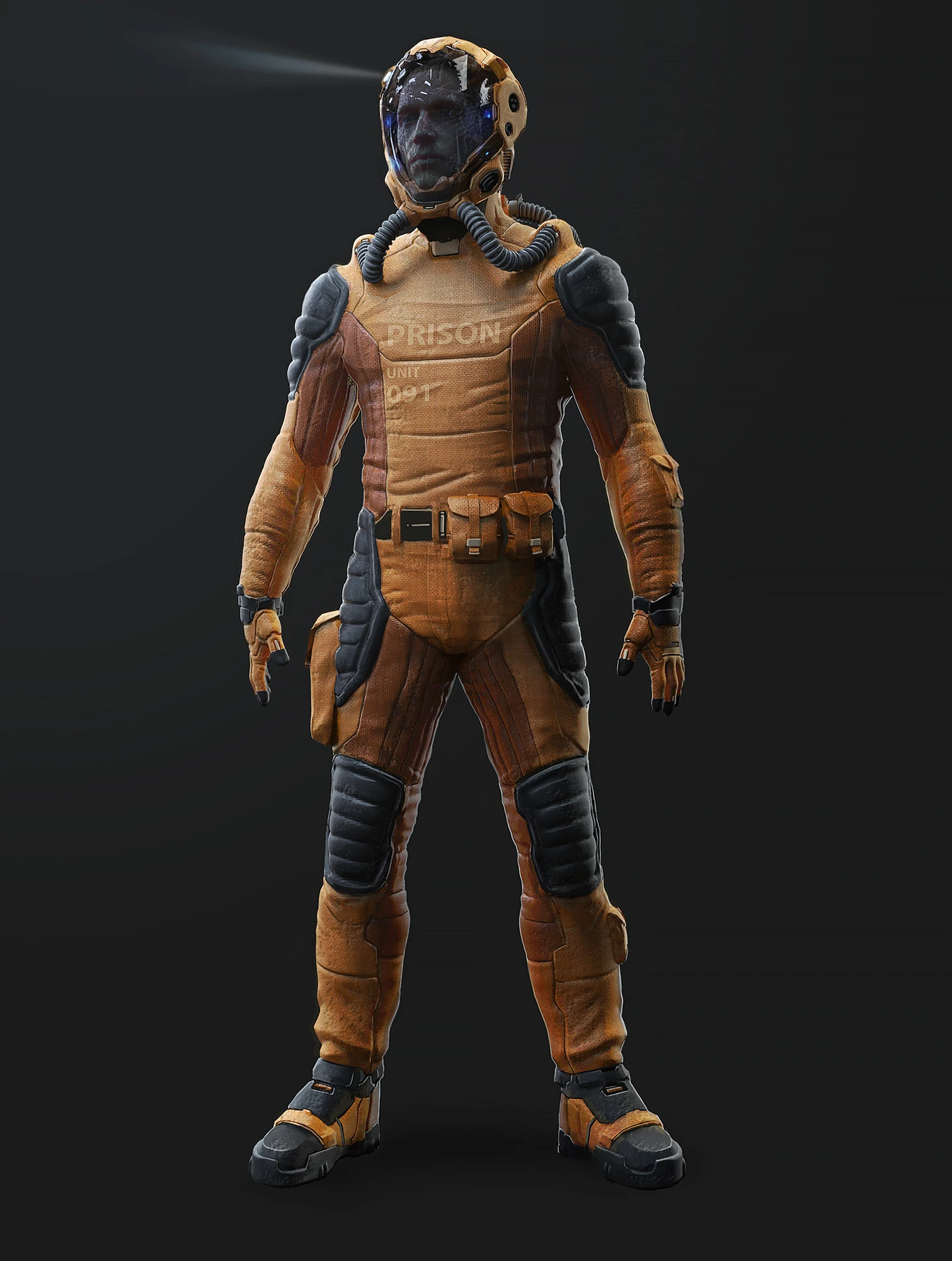 Inmate Work Helmet