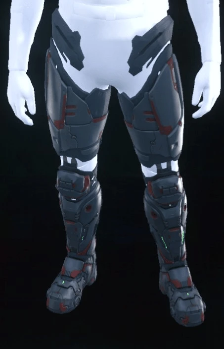 Inquisitor Legs Dark Red