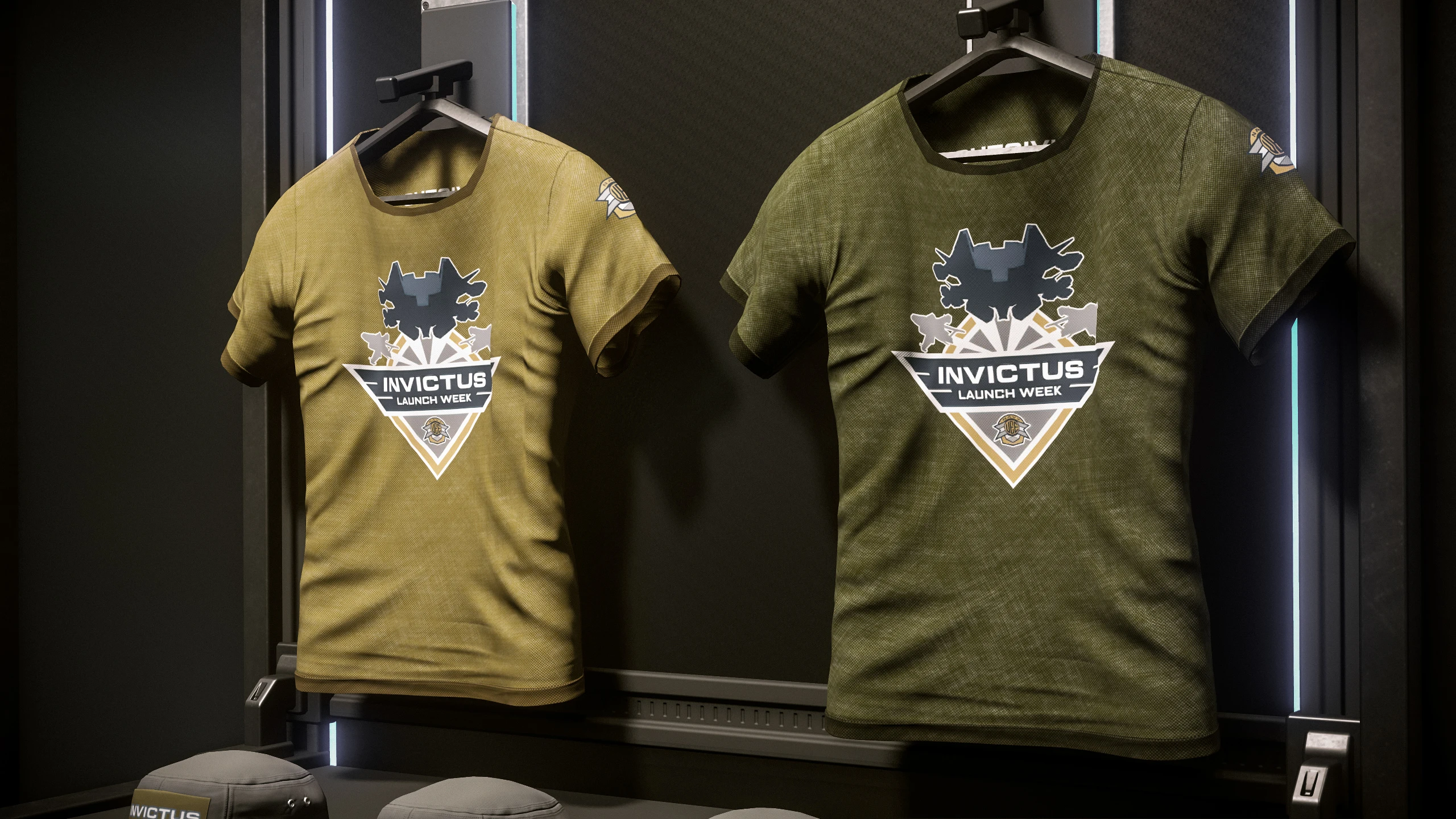 Invictus Flyby T-Shirt Olive Green