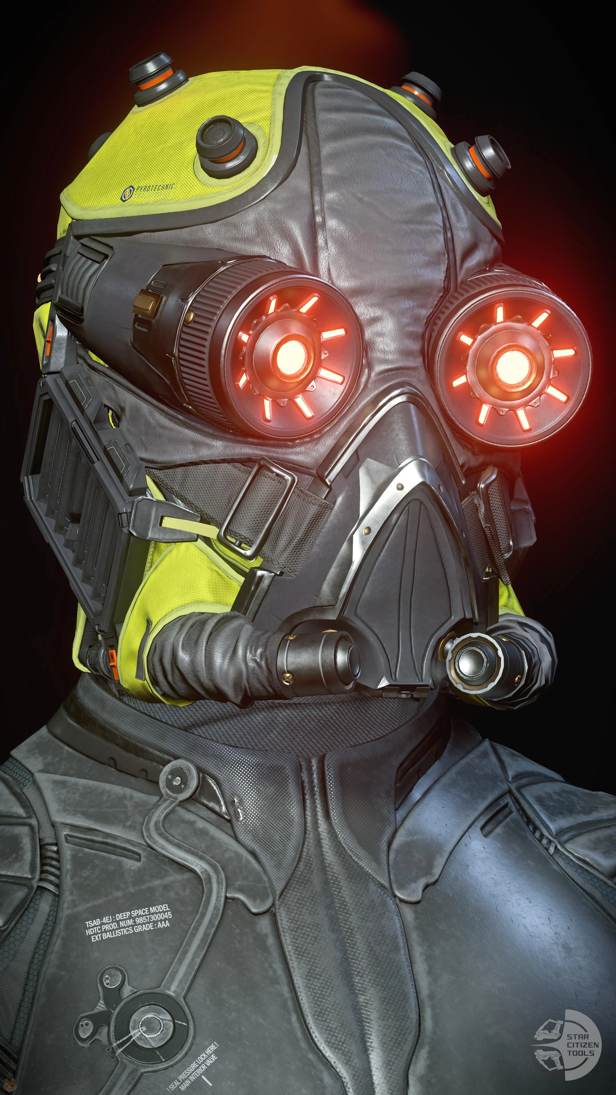 J-5 Helmet Pyrotechnic