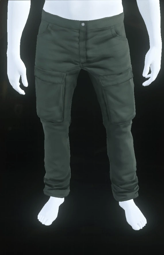 K7 Pants Dark Green