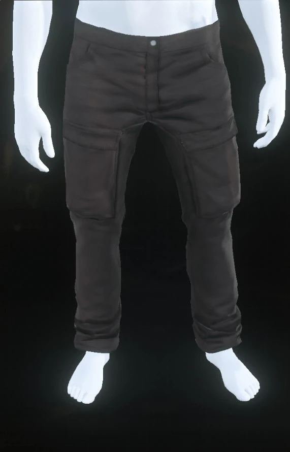 K7 Pants Dark Red