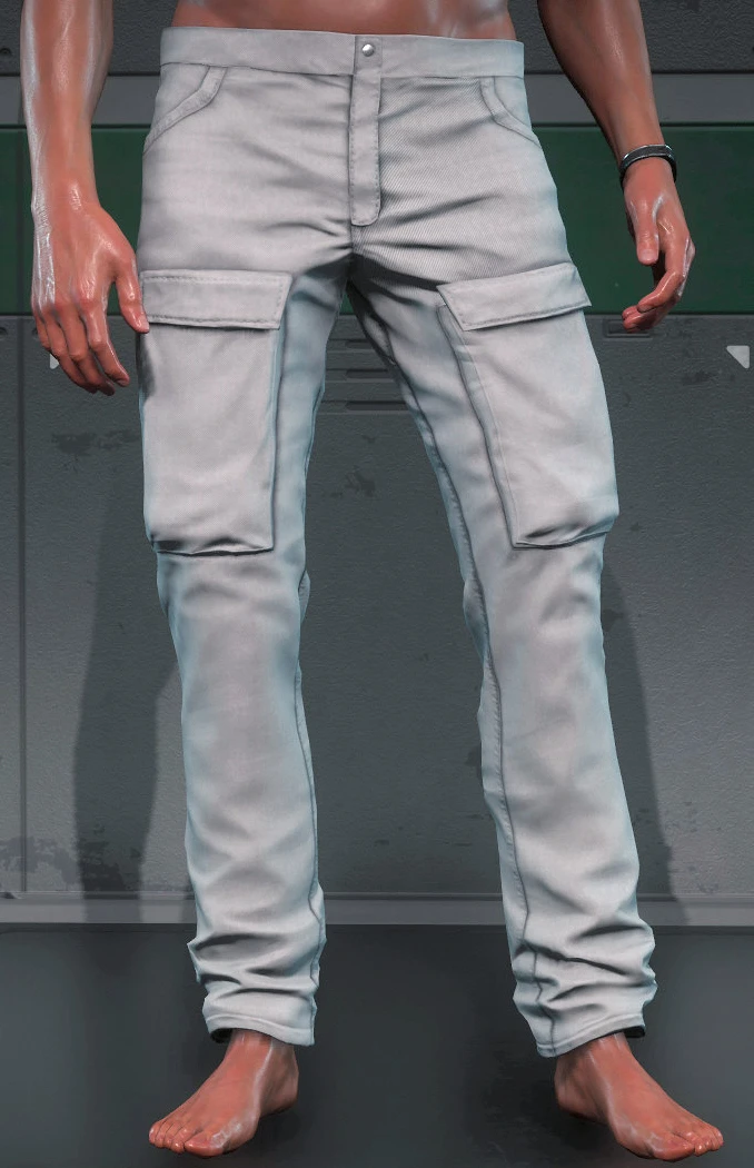 K7 Pants White