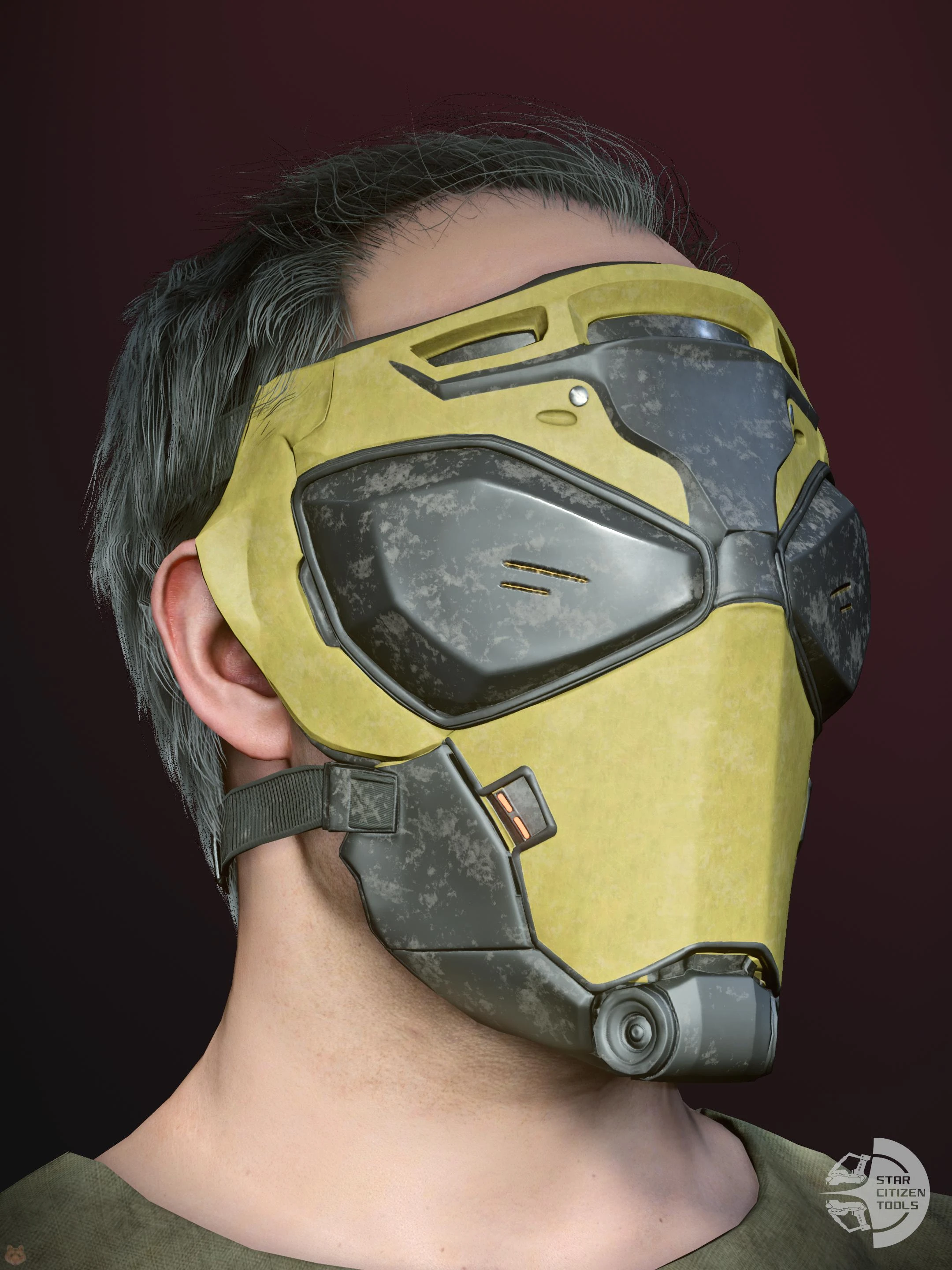 Katla Mask Yellow