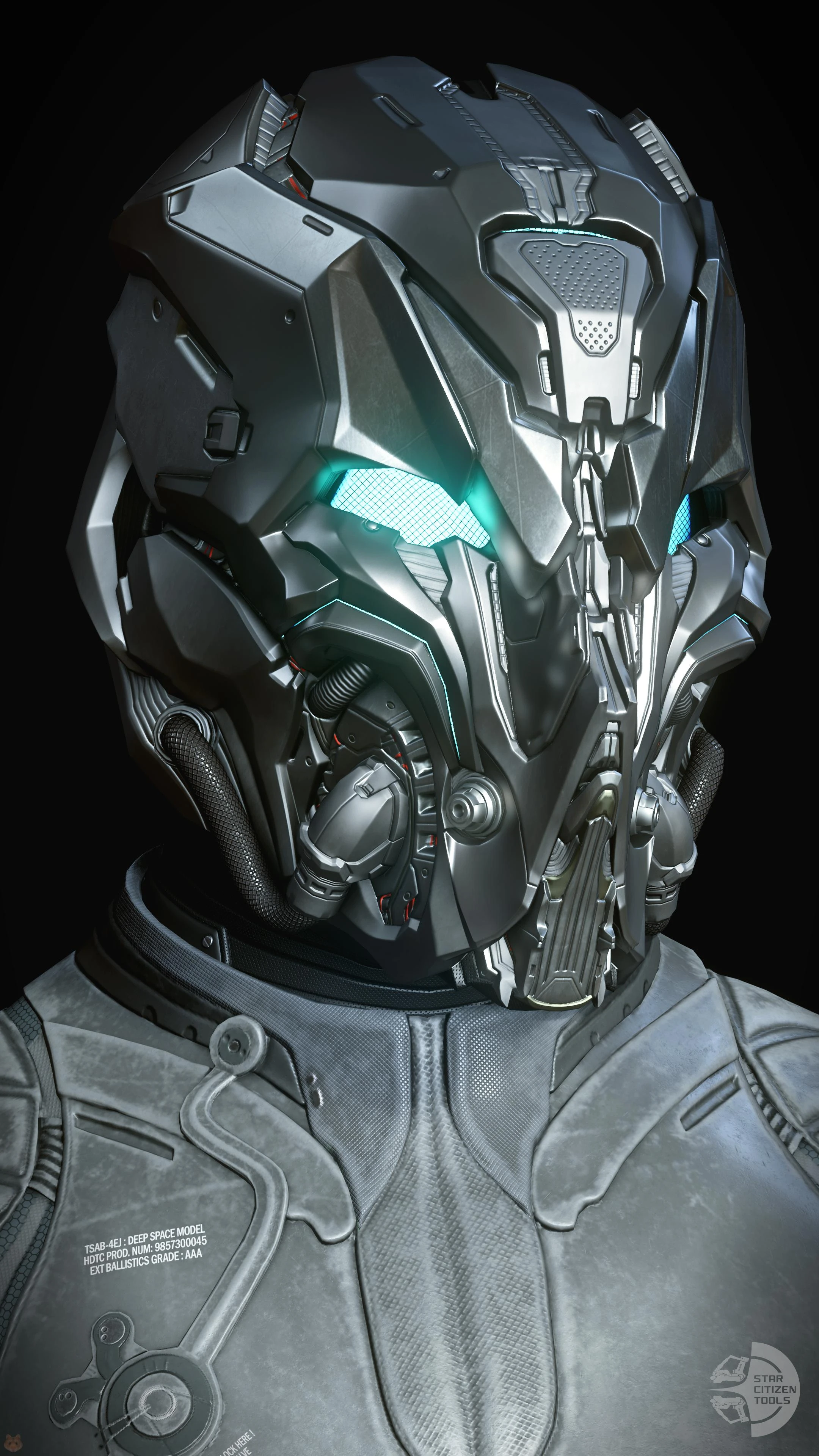 Morningstar Helmet Black Steel