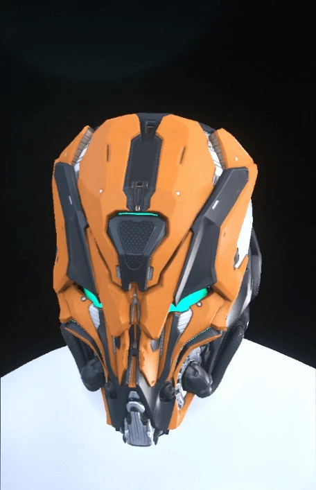 Morningstar Helmet Orange