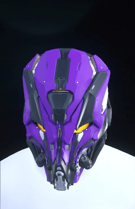 Morningstar Helmet Purple