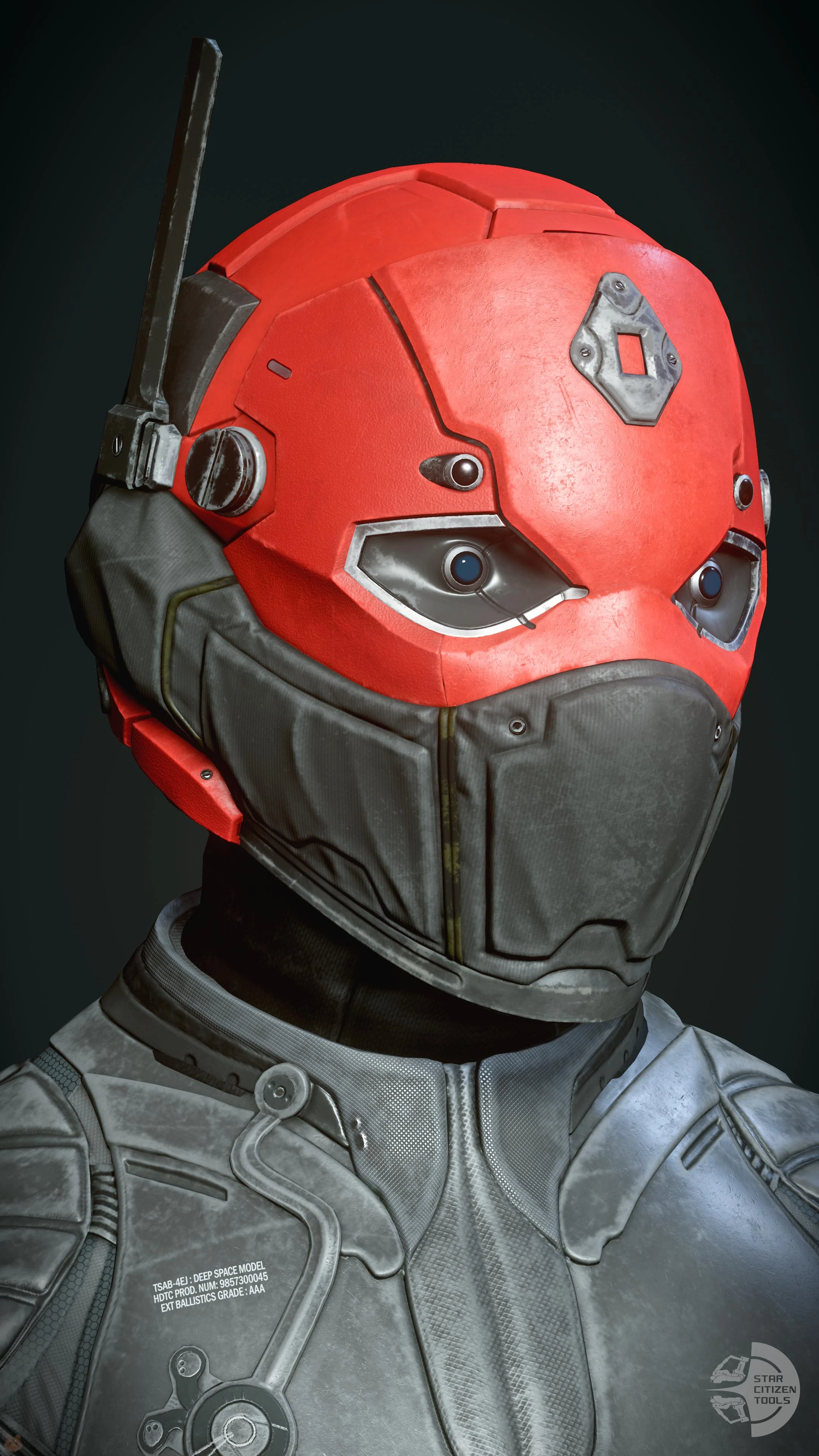 Morozov-SH Helmet Red Alert