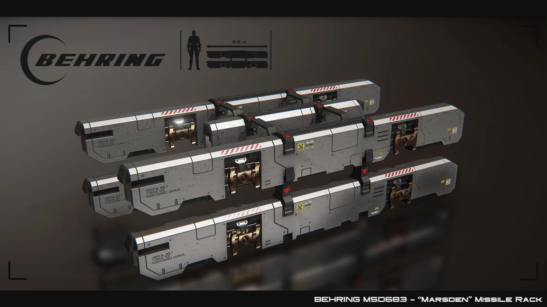 MSD-683 Missile Rack