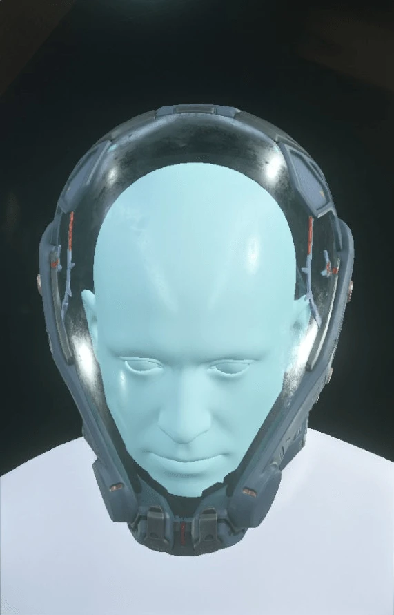Odyssey II Racing Helmet Blue