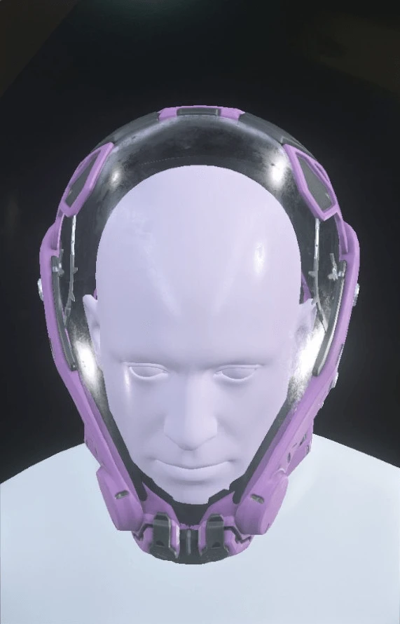 Odyssey II Racing Helmet Violet
