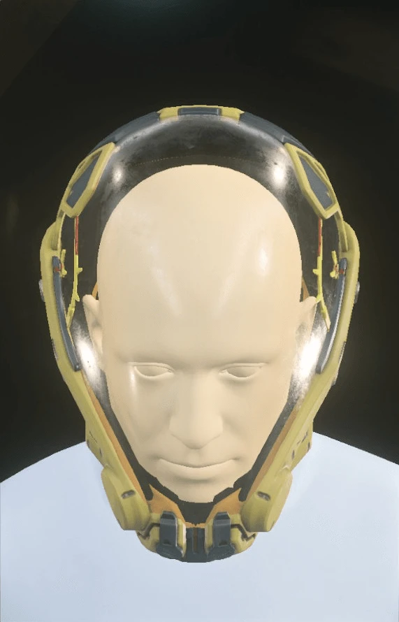 Odyssey II Racing Helmet Yellow