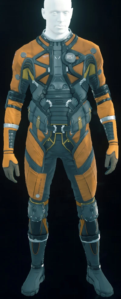 Odyssey II Undersuit Orange/Black