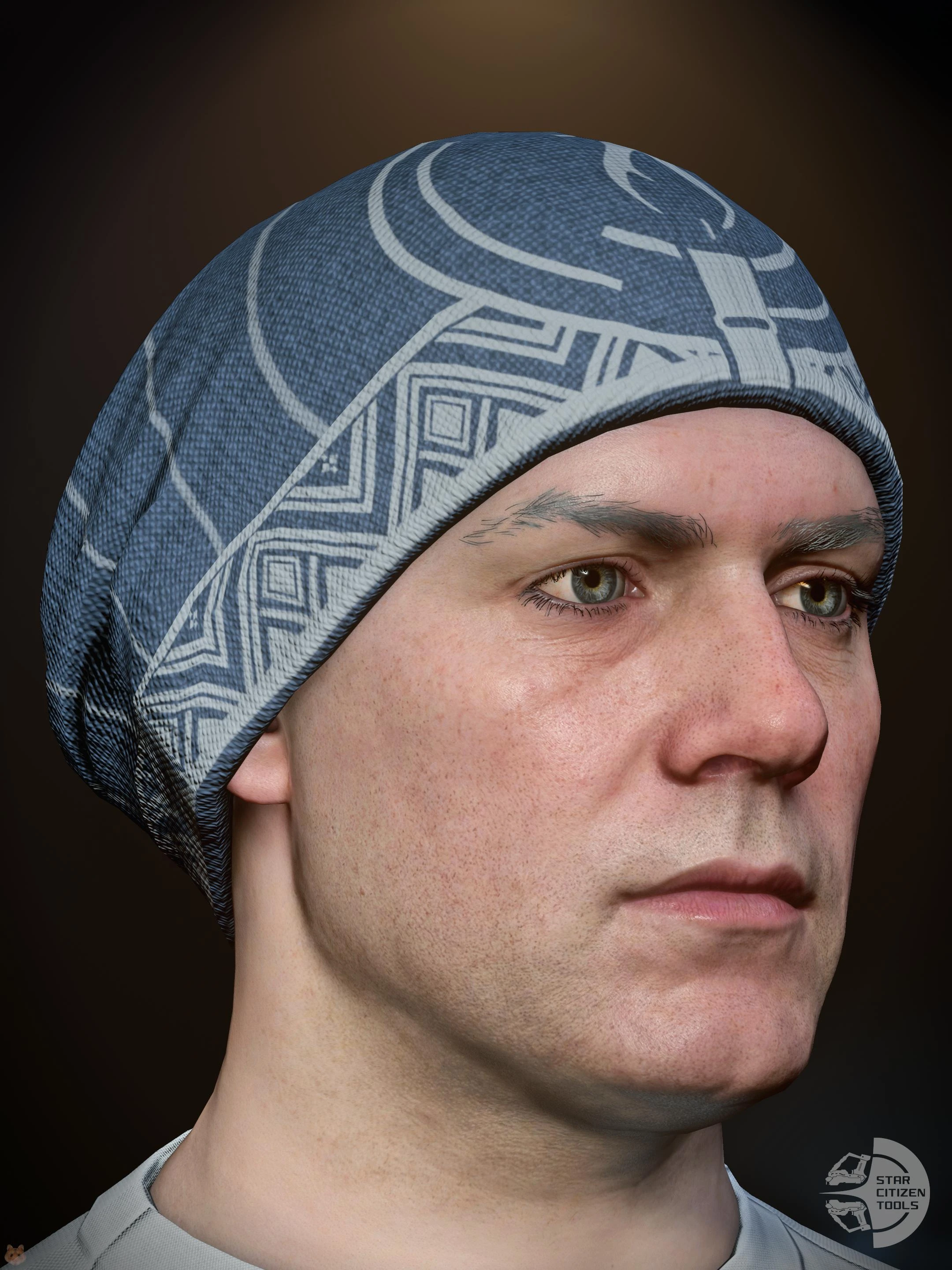 One Light Cap Blue