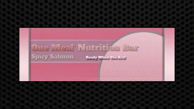 OneMeal Nutrition Bar (Spicy Salmon)