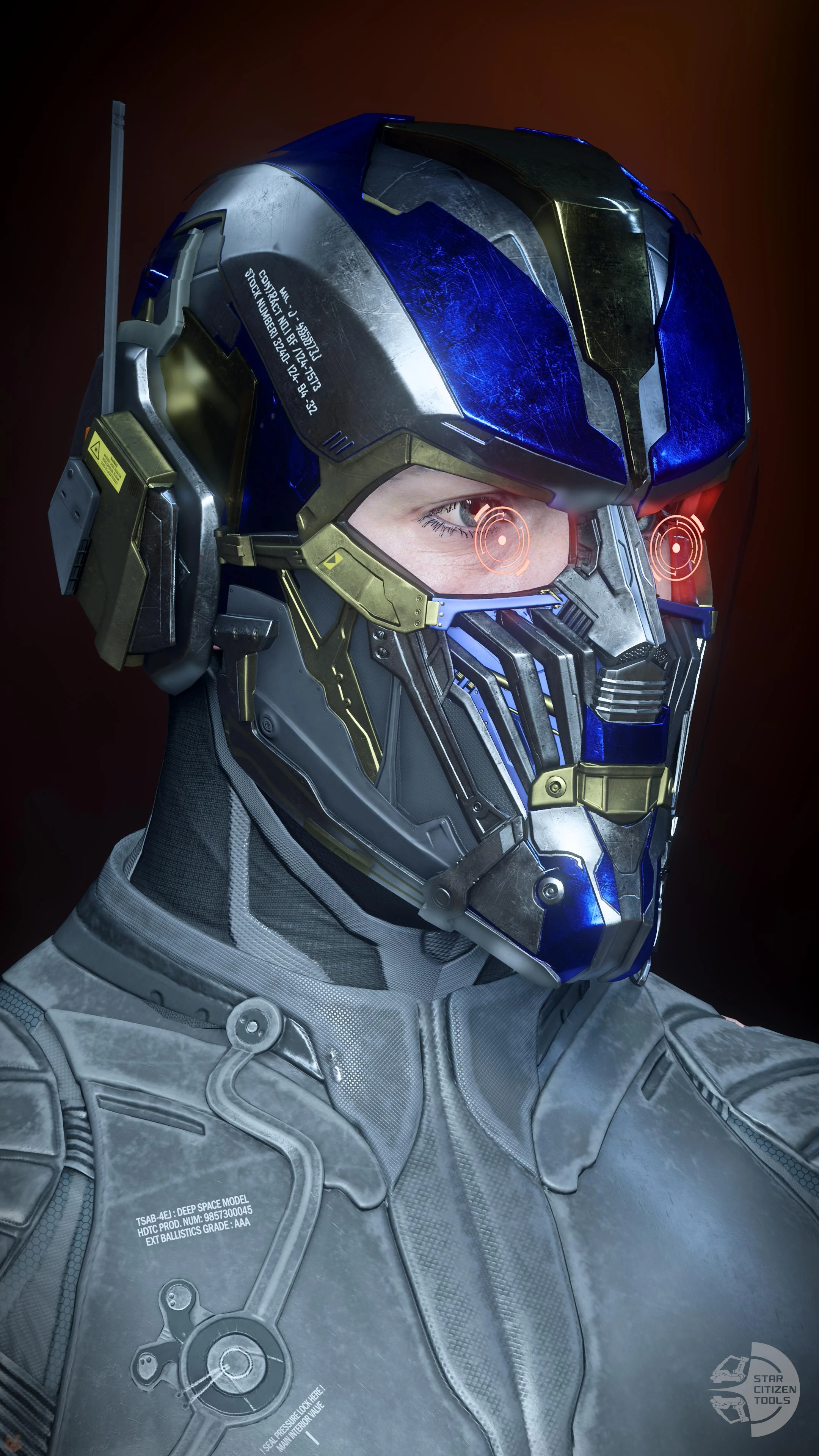 Oracle Helmet Blue