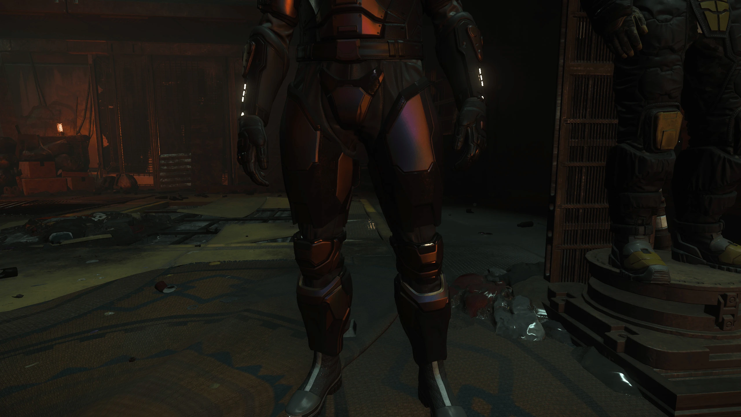 ORC-mkV Legs Scorched