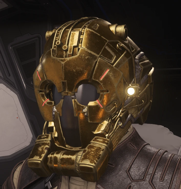 Overlord Helmet Gilded