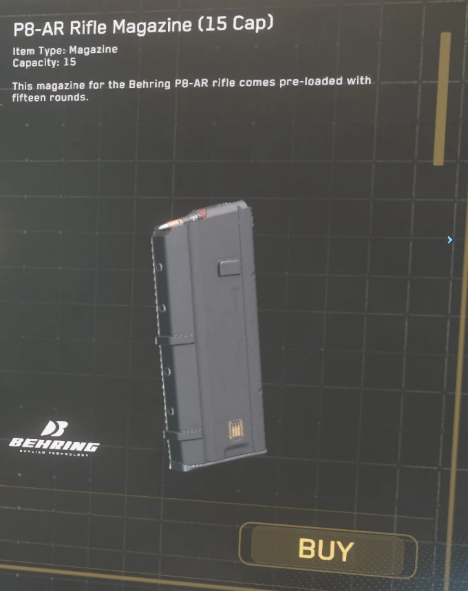 P8-AR Rifle Magazine (15 Cap)