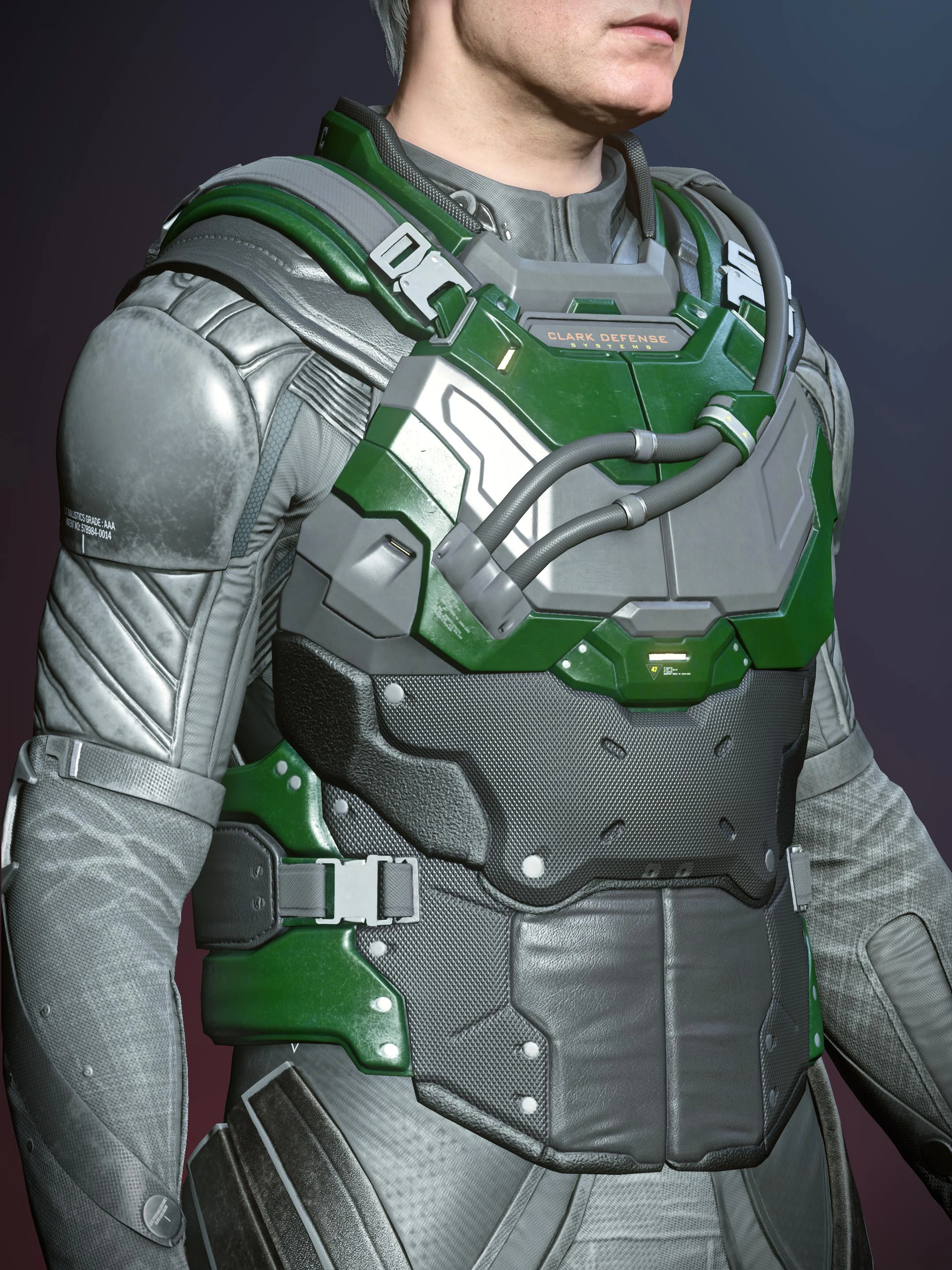 PAB-1 Core Dark Green