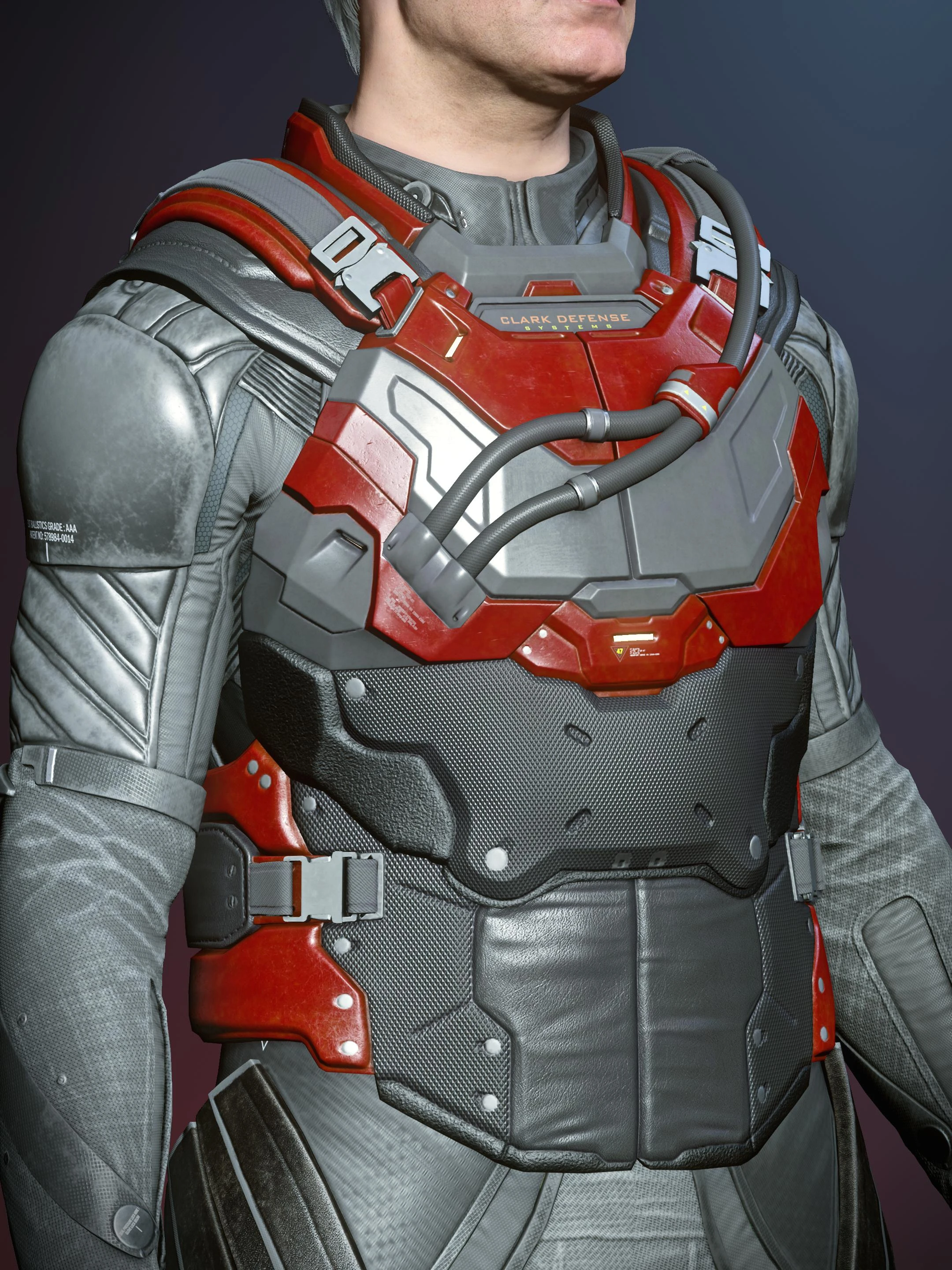 PAB-1 Core Dark Red