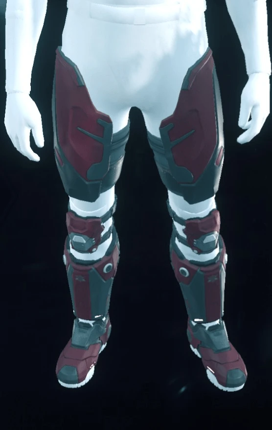 PAB-1 Legs Dark Red